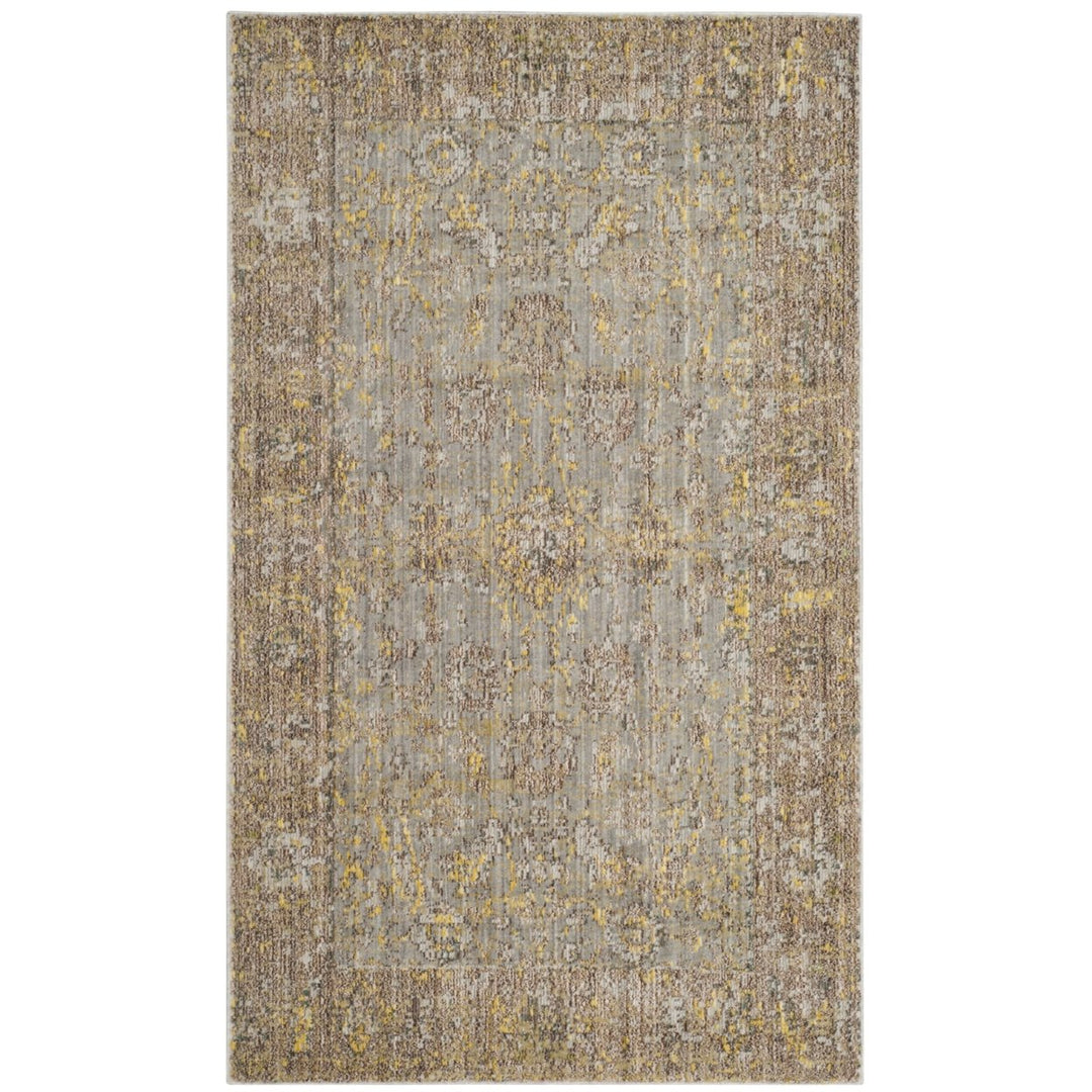 SAFAVIEH Valencia Collection VAL123C Grey / Multi Rug Image 1