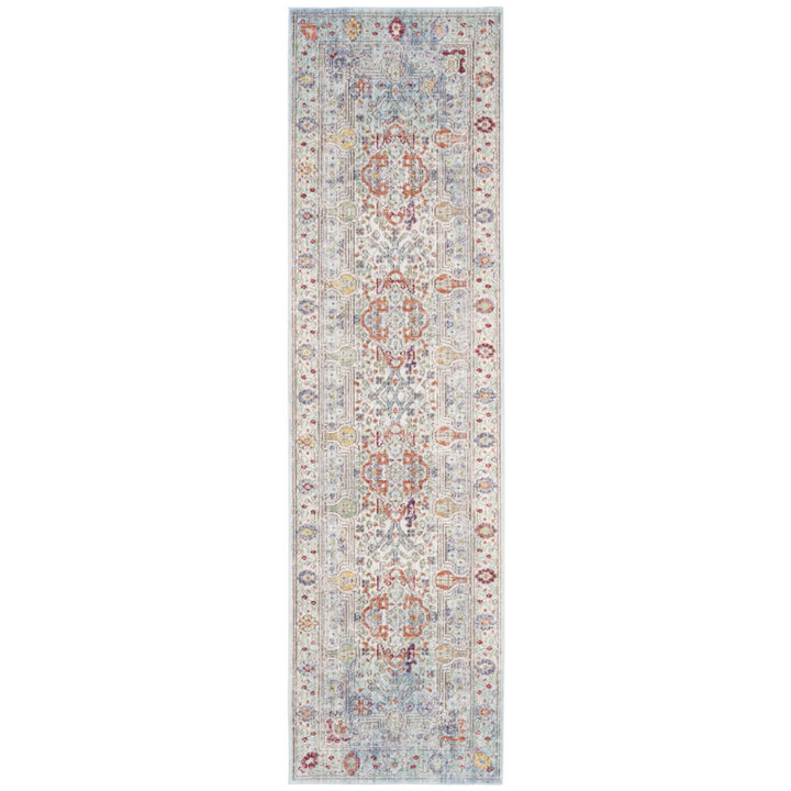 SAFAVIEH Valencia Collection VAL159M Blue / Multi Rug Image 3