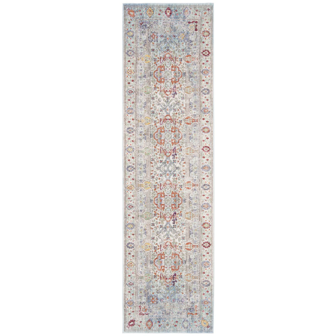 SAFAVIEH Valencia Collection VAL159M Blue / Multi Rug Image 1