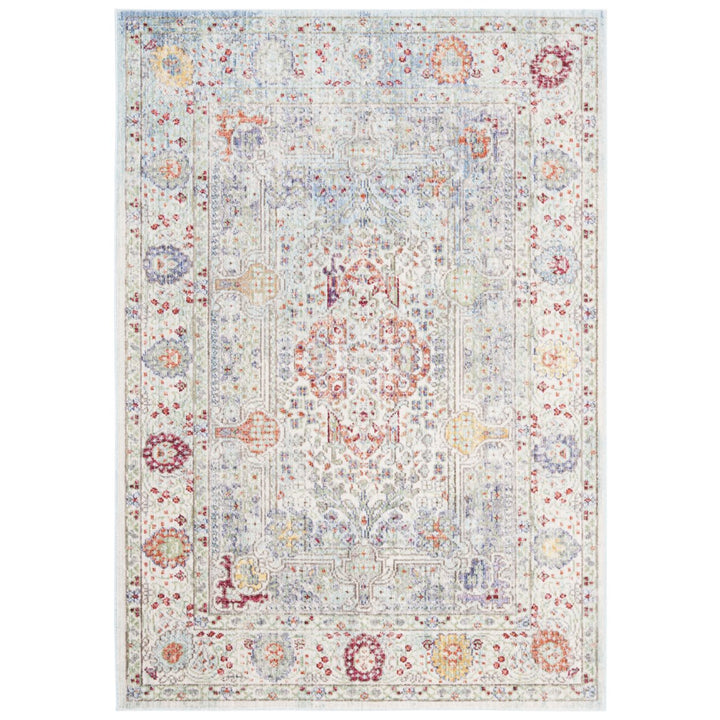 SAFAVIEH Valencia Collection VAL159M Blue / Multi Rug Image 9