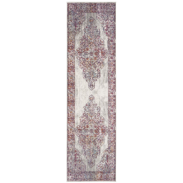 SAFAVIEH Valencia Collection VAL165S Ivory / Red Rug Image 1