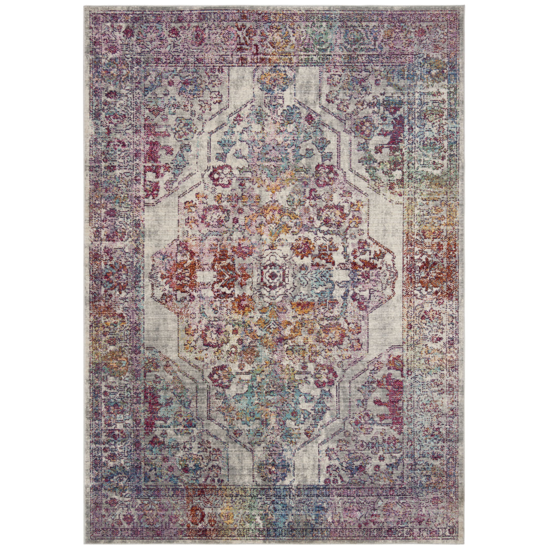 SAFAVIEH Valencia Collection VAL165S Ivory / Red Rug Image 1