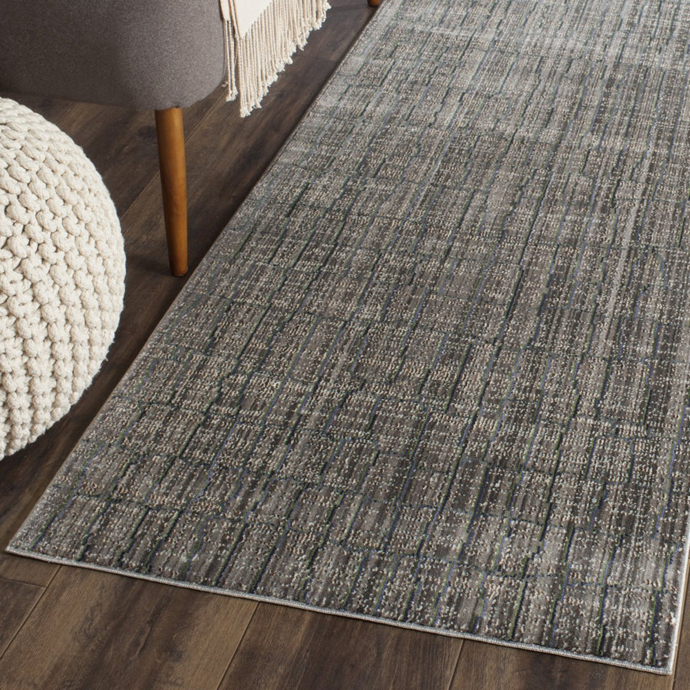 SAFAVIEH Valencia Collection VAL202C Grey / Multi Rug Image 2