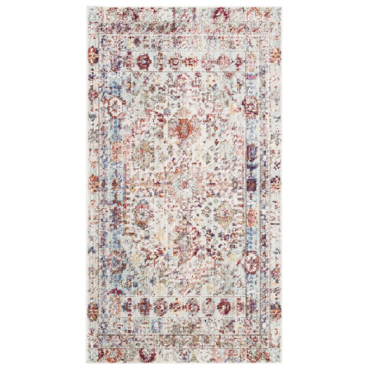 SAFAVIEH Valencia Collection VAL177M Blue / Multi Rug Image 7