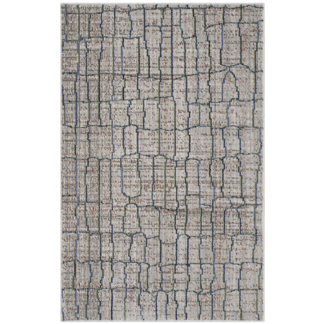 SAFAVIEH Valencia Collection VAL202C Grey / Multi Rug Image 5