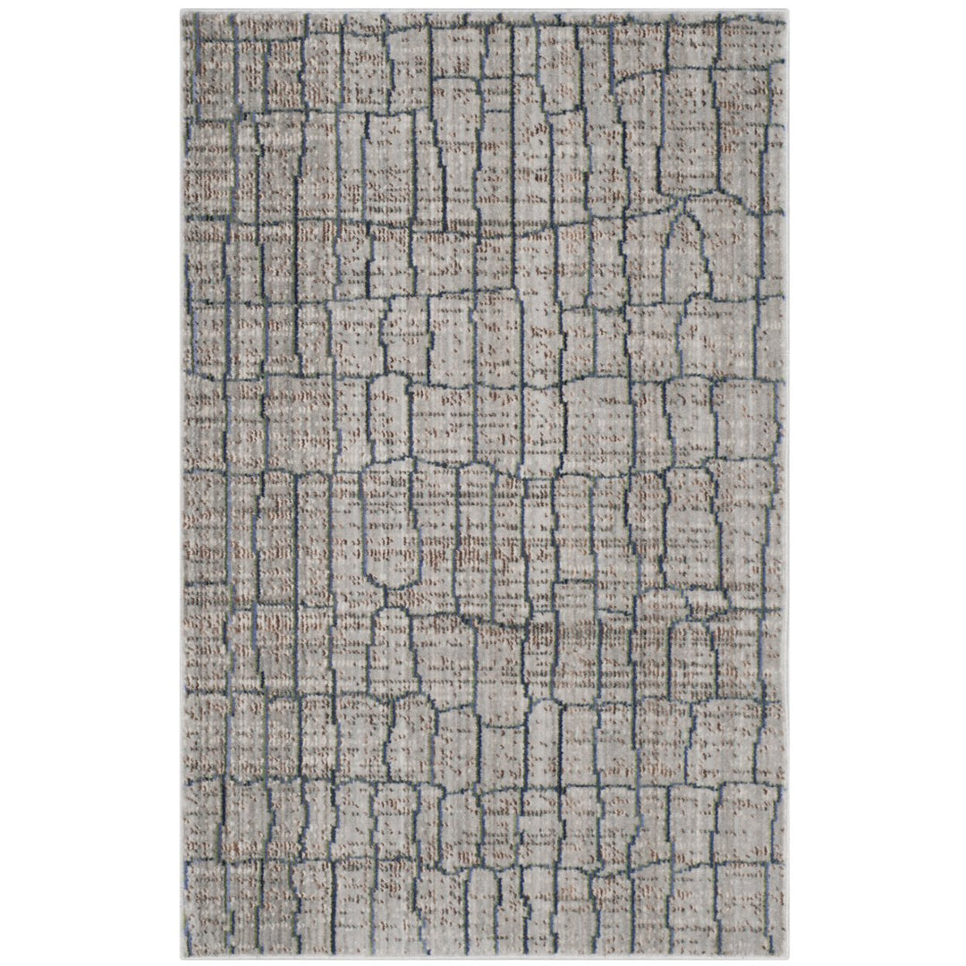 SAFAVIEH Valencia Collection VAL202C Grey / Multi Rug Image 1