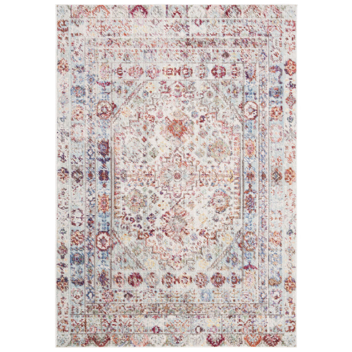 SAFAVIEH Valencia Collection VAL177M Blue / Multi Rug Image 8