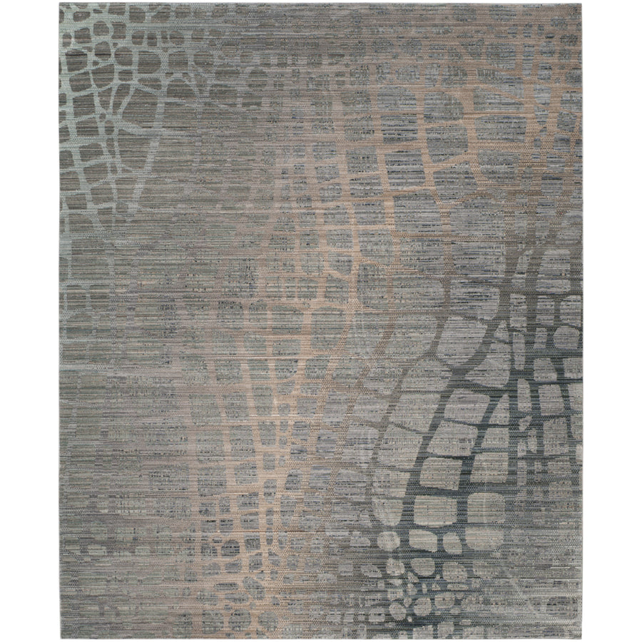 SAFAVIEH Valencia Collection VAL204C Grey / Multi Rug Image 1