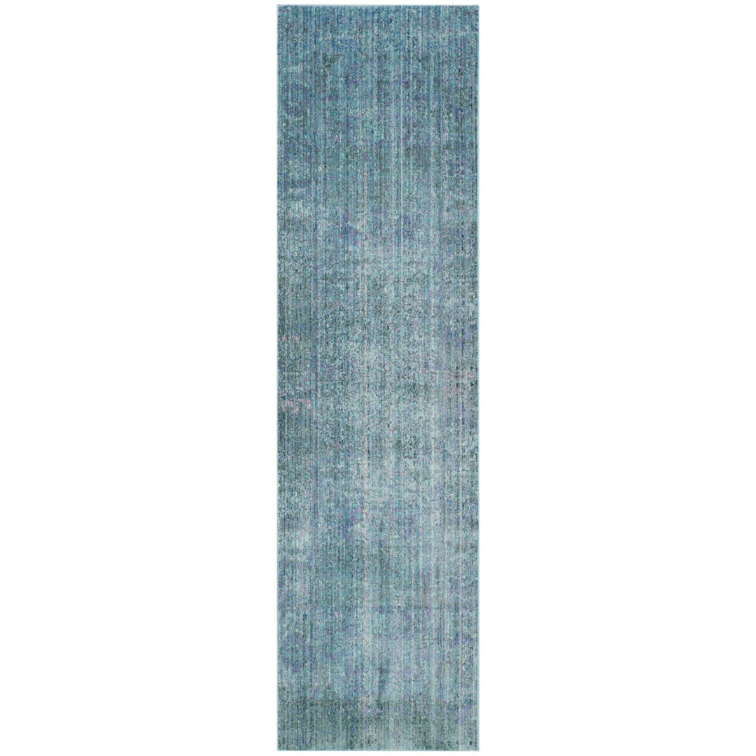 SAFAVIEH Valencia Collection VAL203P Turquoise/Multi Rug Image 3