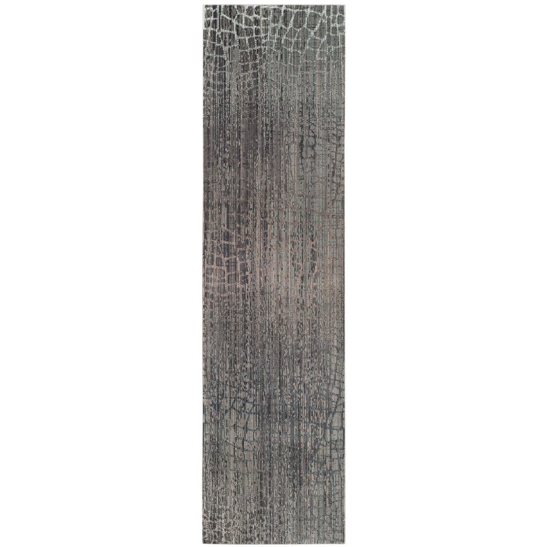 SAFAVIEH Valencia Collection VAL204C Grey / Multi Rug Image 3