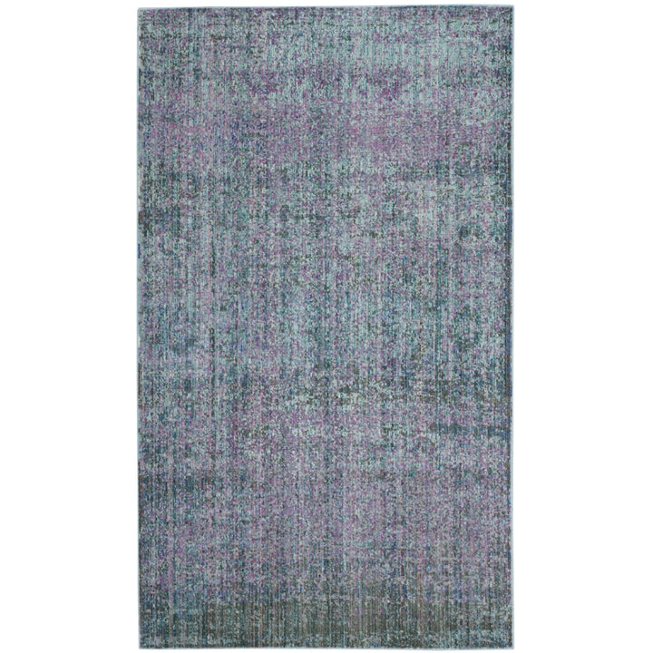 SAFAVIEH Valencia Collection VAL203P Turquoise/Multi Rug Image 4