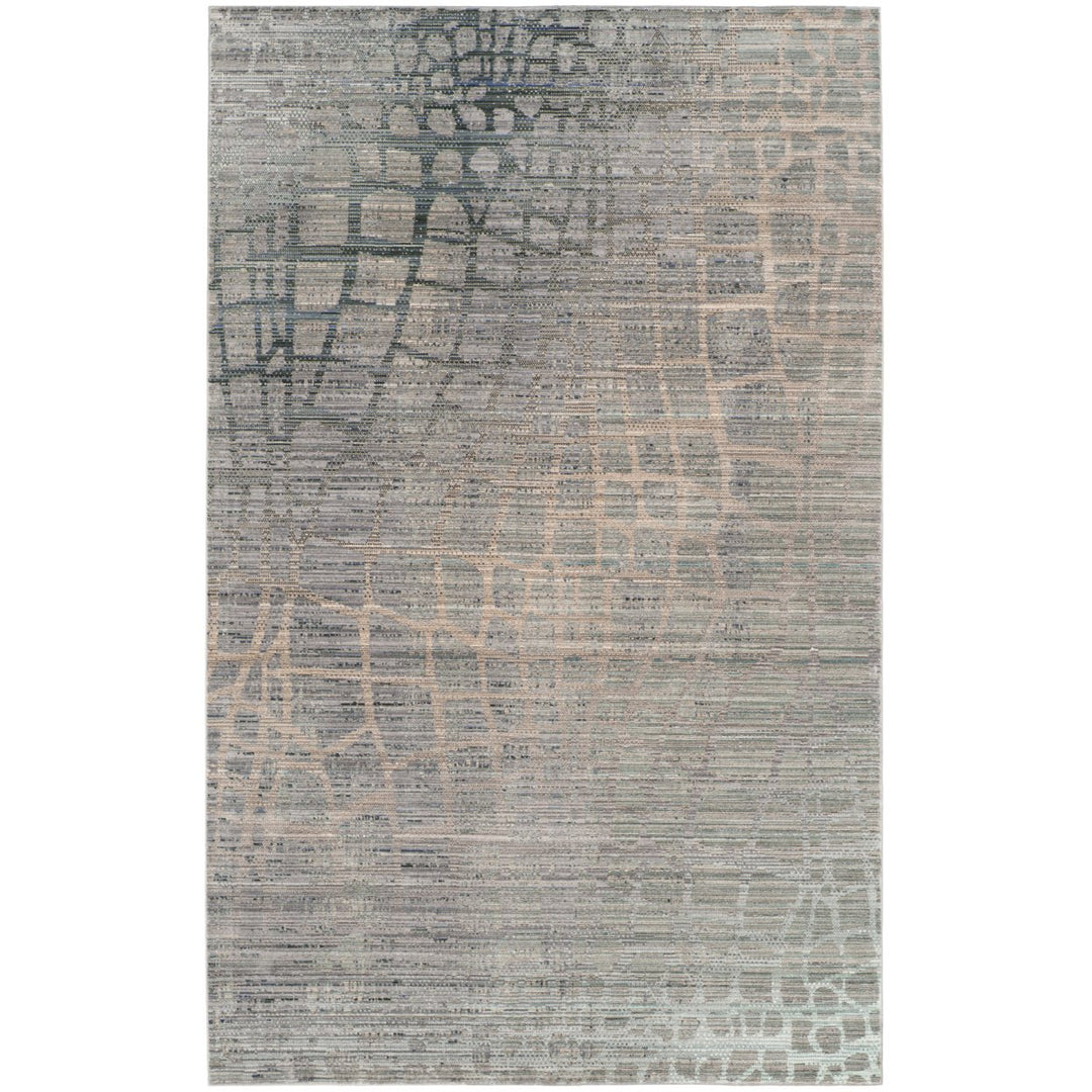 SAFAVIEH Valencia Collection VAL204C Grey / Multi Rug Image 1