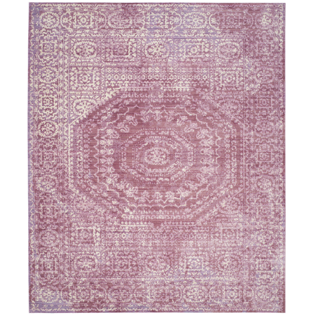 SAFAVIEH Valencia Collection VAL205A Fuchsia / Multi Rug Image 1