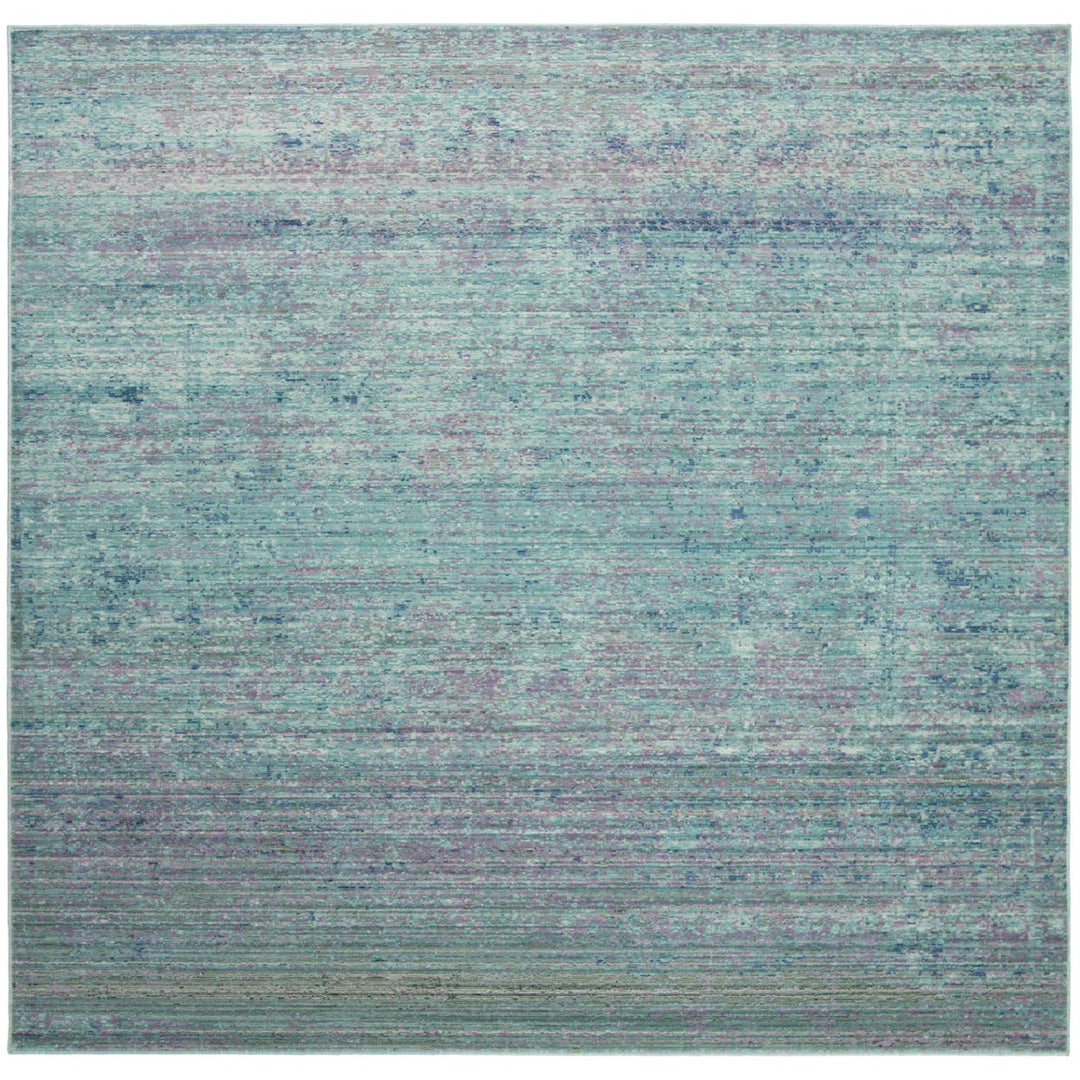 SAFAVIEH Valencia Collection VAL203P Turquoise/Multi Rug Image 1