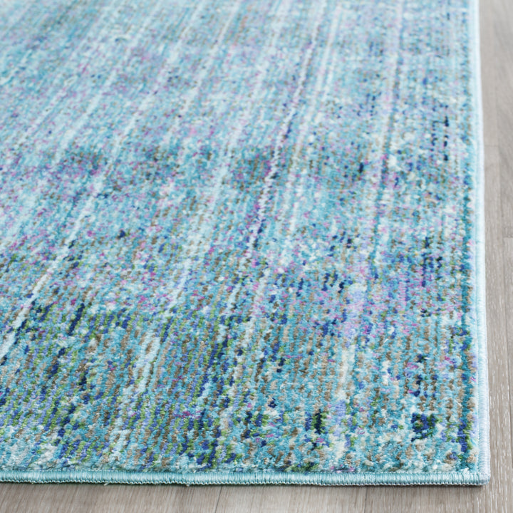 SAFAVIEH Valencia Collection VAL203P Turquoise/Multi Rug Image 11