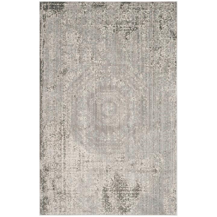 SAFAVIEH Valencia Collection VAL205C Grey / Multi Rug Image 5