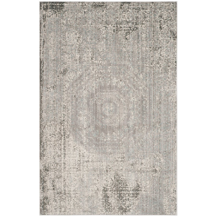 SAFAVIEH Valencia Collection VAL205C Grey / Multi Rug Image 1