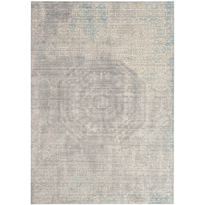 SAFAVIEH Valencia Collection VAL205C Grey / Multi Rug Image 6