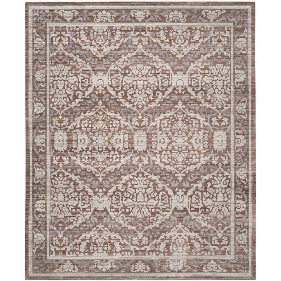 SAFAVIEH Valencia Collection VAL208E Grey / Brown Rug Image 1