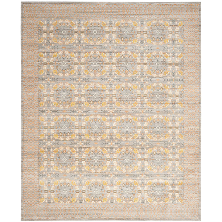 SAFAVIEH Valencia VAL210F Light Grey / Multi Rug Image 1