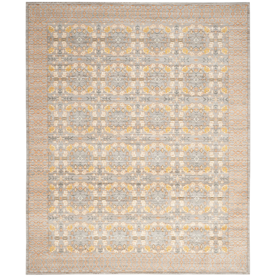 SAFAVIEH Valencia VAL210F Light Grey / Multi Rug Image 1