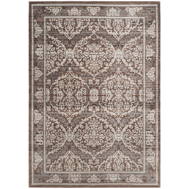 SAFAVIEH Valencia Collection VAL208E Grey / Brown Rug Image 7