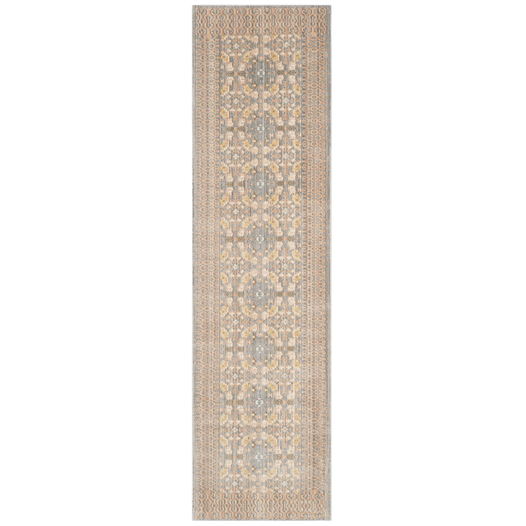 SAFAVIEH Valencia VAL210F Light Grey / Multi Rug Image 3