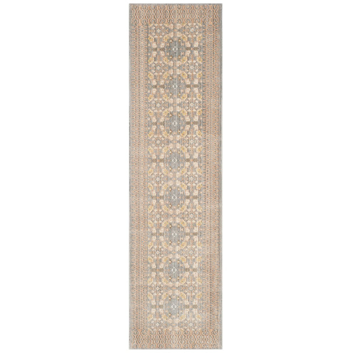 SAFAVIEH Valencia VAL210F Light Grey / Multi Rug Image 1