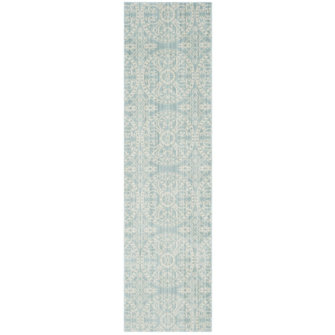 SAFAVIEH Valencia Collection VAL214G Alpine / Cream Rug Image 1