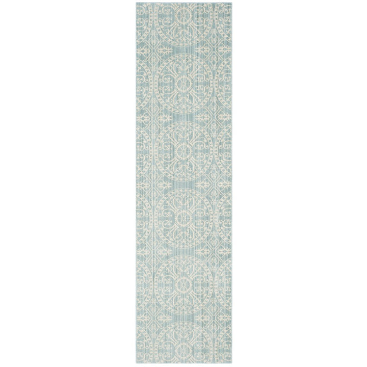 SAFAVIEH Valencia Collection VAL214G Alpine / Cream Rug Image 1