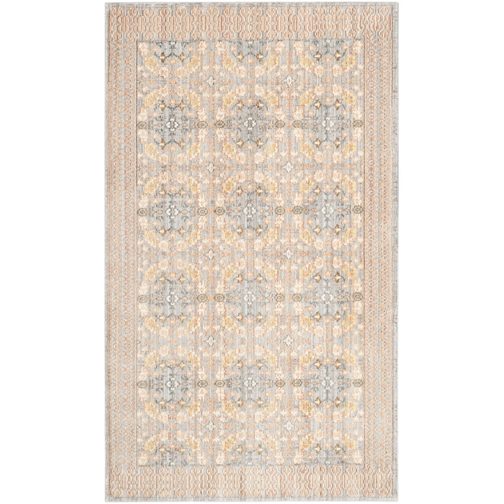 SAFAVIEH Valencia VAL210F Light Grey / Multi Rug Image 5