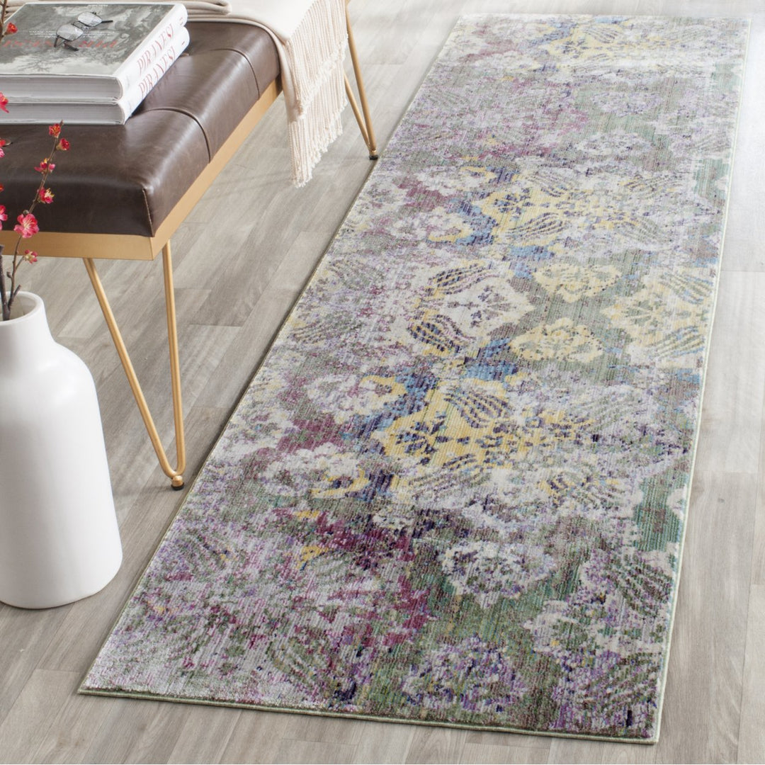 SAFAVIEH Valencia Collection VAL215K Multi Rug Image 2