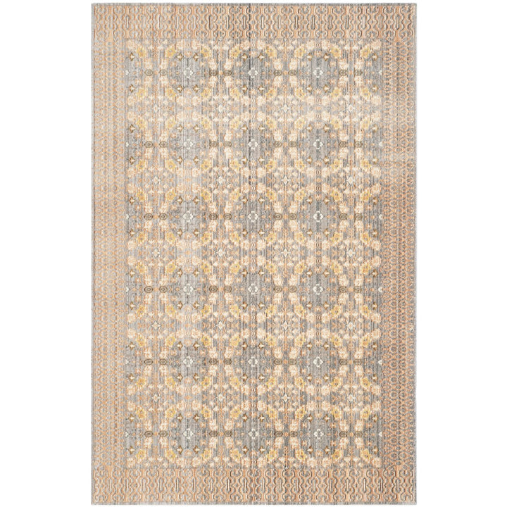 SAFAVIEH Valencia VAL210F Light Grey / Multi Rug Image 1