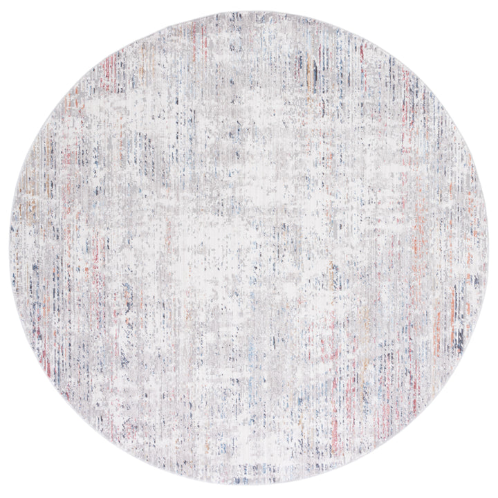 SAFAVIEH Valencia Collection VAL406G Grey / Blue Rug Image 4