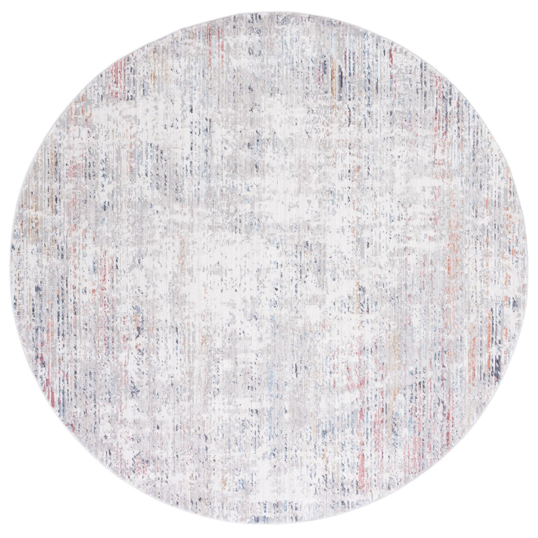 SAFAVIEH Valencia Collection VAL406G Grey / Blue Rug Image 1