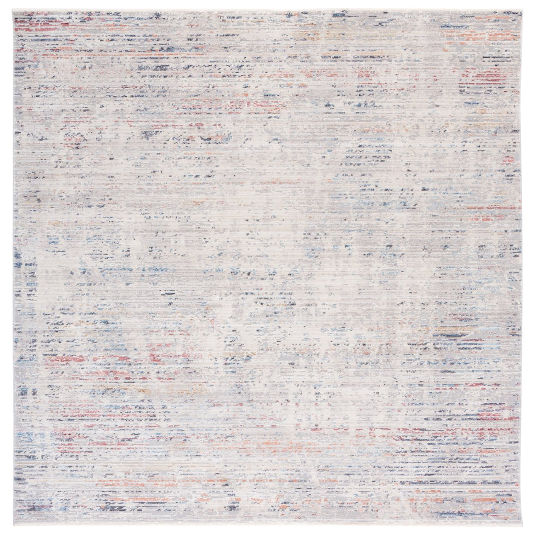 SAFAVIEH Valencia Collection VAL406G Grey / Blue Rug Image 1