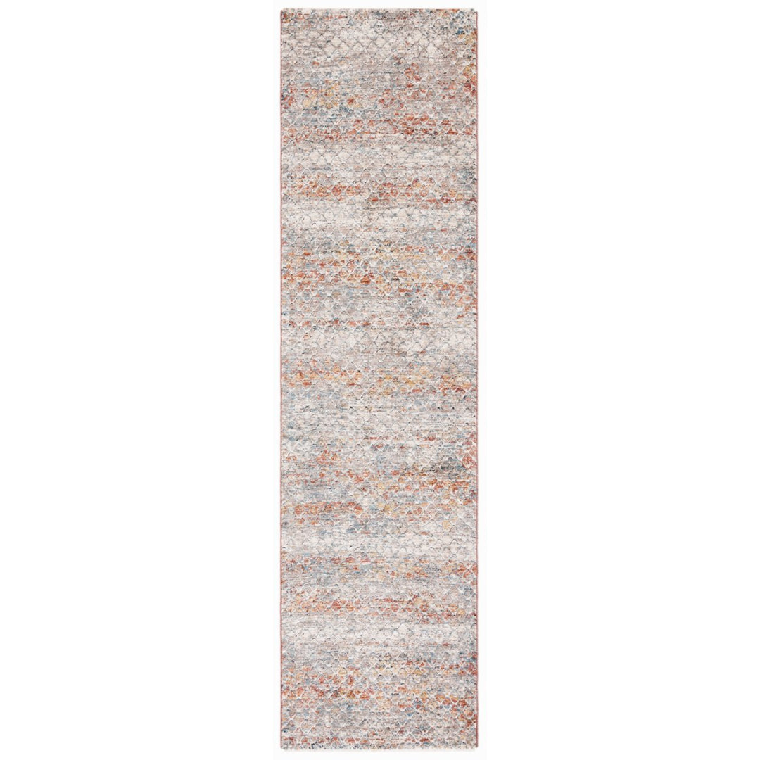 SAFAVIEH Valencia Collection VAL517P Beige / Rust Rug Image 5