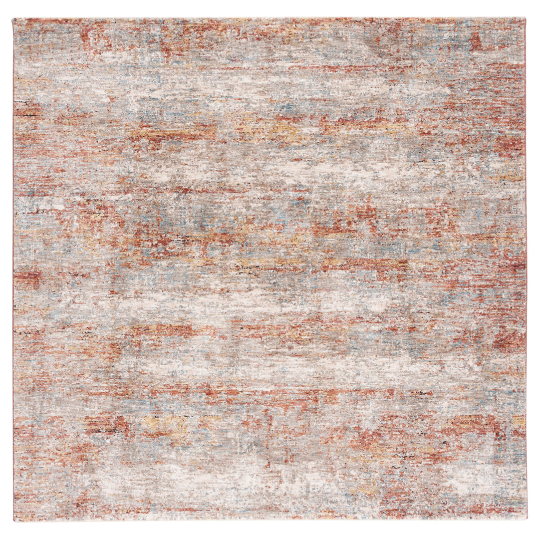 SAFAVIEH Valencia Collection VAL514P Beige / Rust Rug Image 6