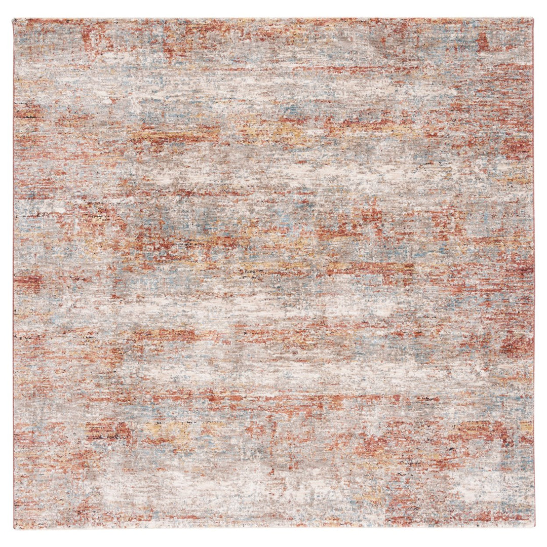 SAFAVIEH Valencia Collection VAL514P Beige / Rust Rug Image 1