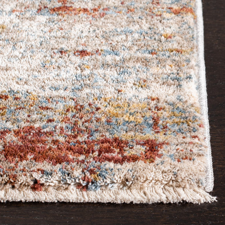 SAFAVIEH Valencia Collection VAL514P Beige / Rust Rug Image 7