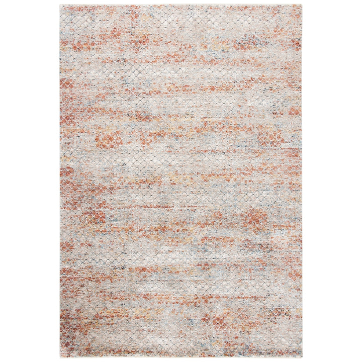 SAFAVIEH Valencia Collection VAL517P Beige / Rust Rug Image 8