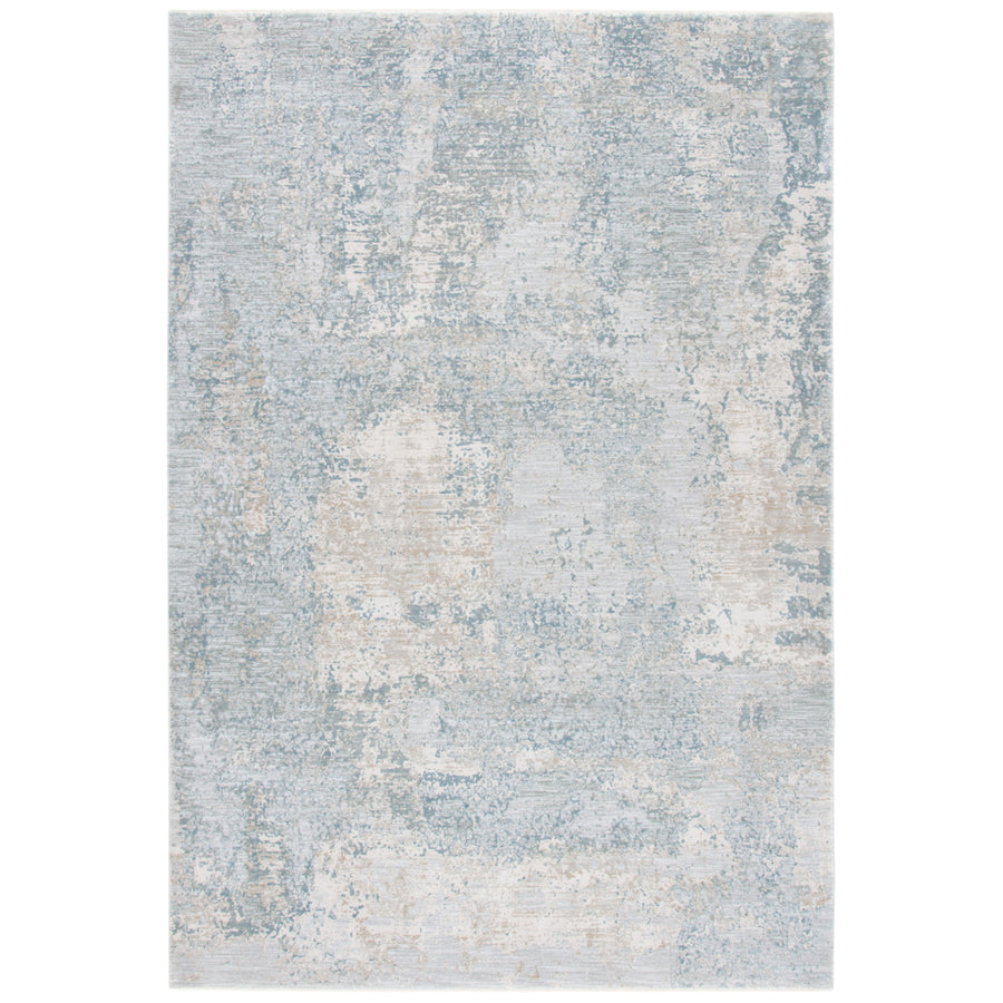 SAFAVIEH Valencia Collection VAL549G Light Grey/Blue Rug Image 1