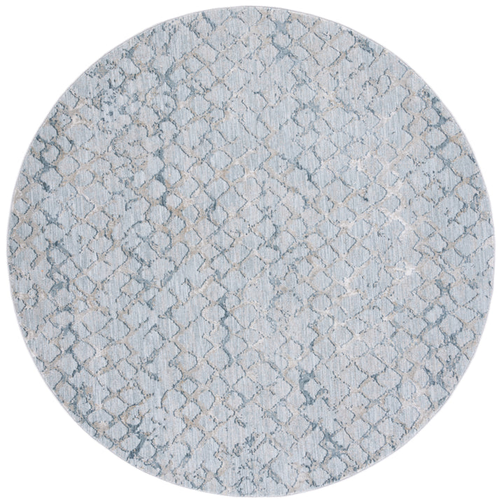 SAFAVIEH Valencia Collection VAL536M Light Blue/Grey Rug Image 4