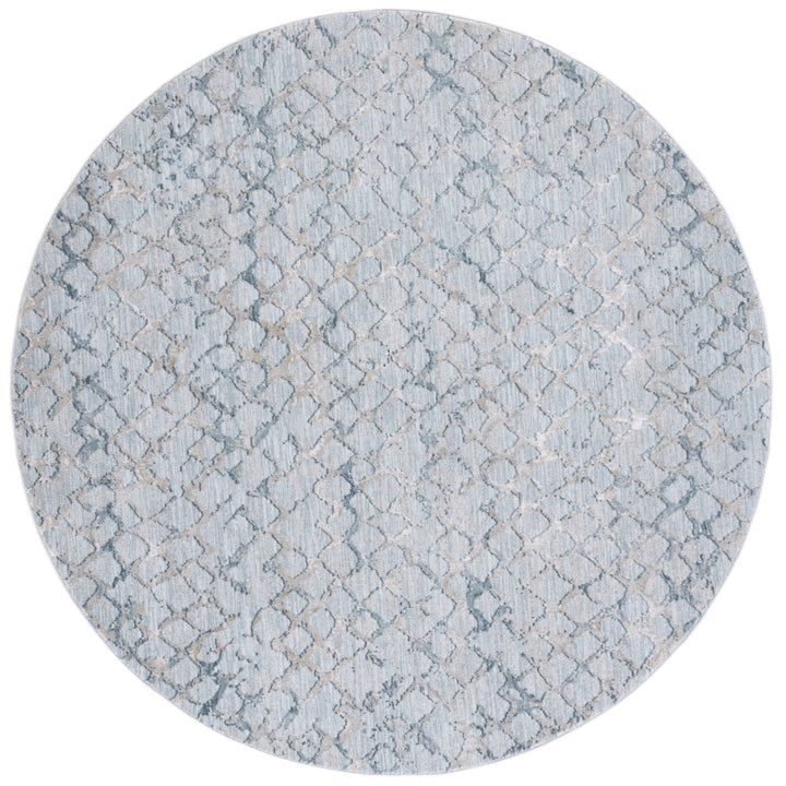 SAFAVIEH Valencia Collection VAL536M Light Blue/Grey Rug Image 1