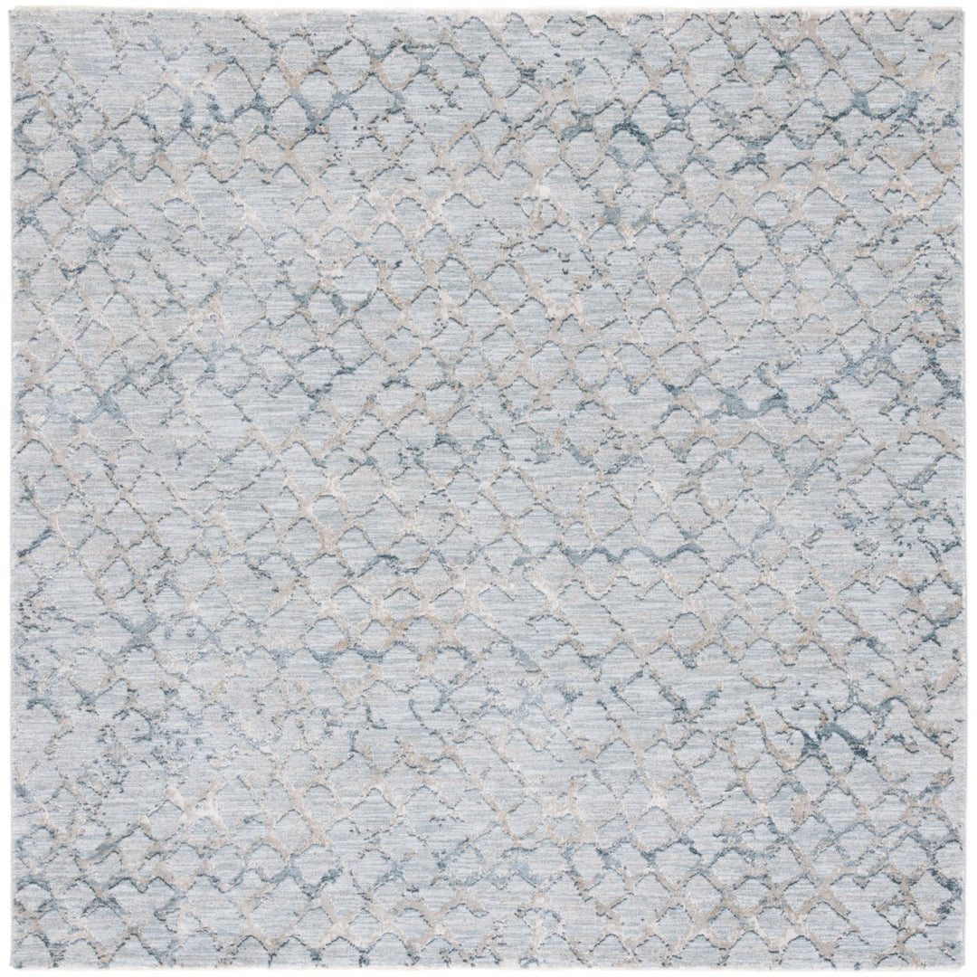 SAFAVIEH Valencia Collection VAL536M Light Blue/Grey Rug Image 6