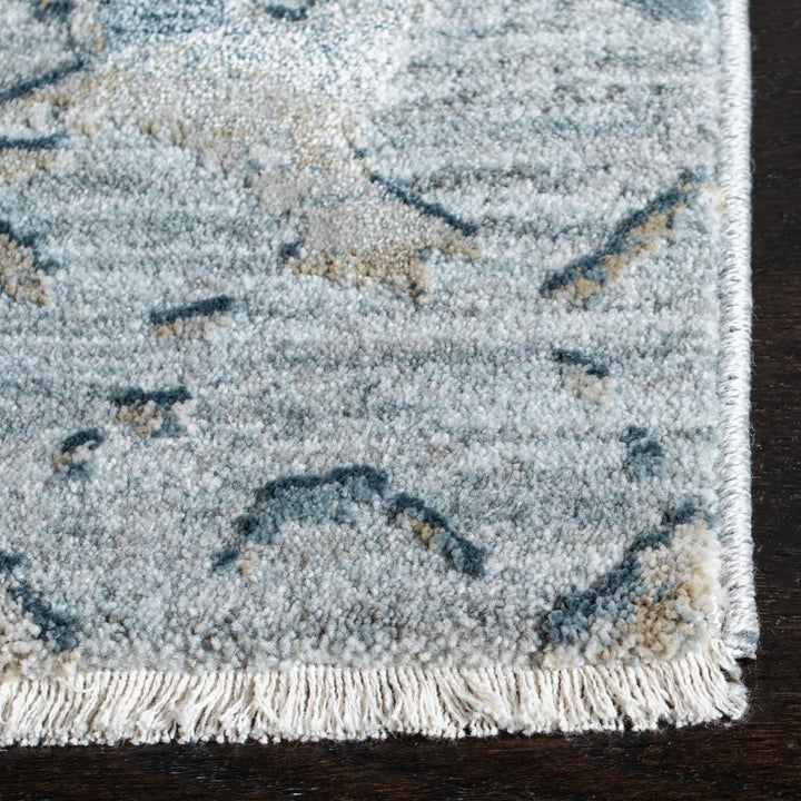 SAFAVIEH Valencia Collection VAL536M Light Blue/Grey Rug Image 7