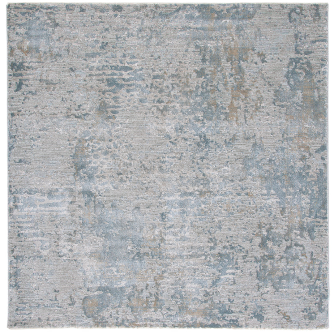 SAFAVIEH Valencia Collection VAL549G Light Grey/Blue Rug Image 6