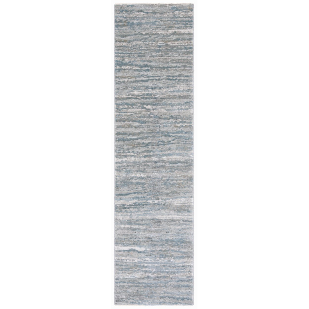 SAFAVIEH Valencia Collection VAL560J Light Grey/Blue Rug Image 1