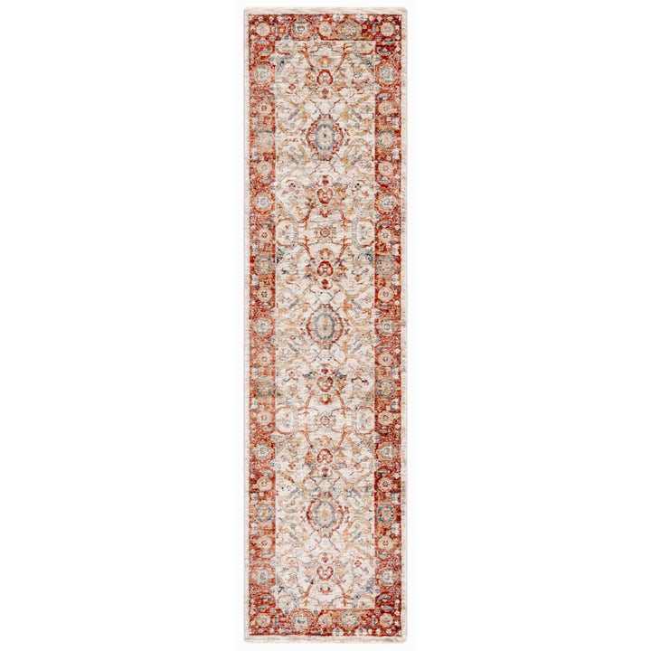 SAFAVIEH Valencia Collection VAL566B Ivory / Rust Rug Image 5