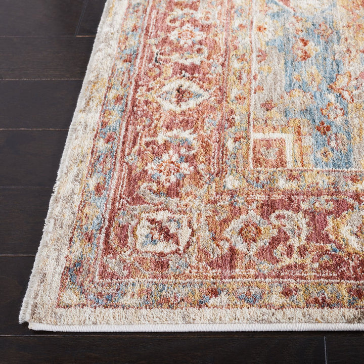 SAFAVIEH Valencia Collection VAL568B Ivory / Rust Rug Image 7